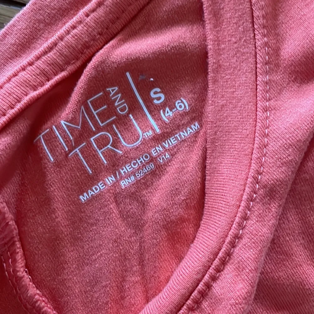 Time & Tru sleeveless dress with pockets size small - Image 2