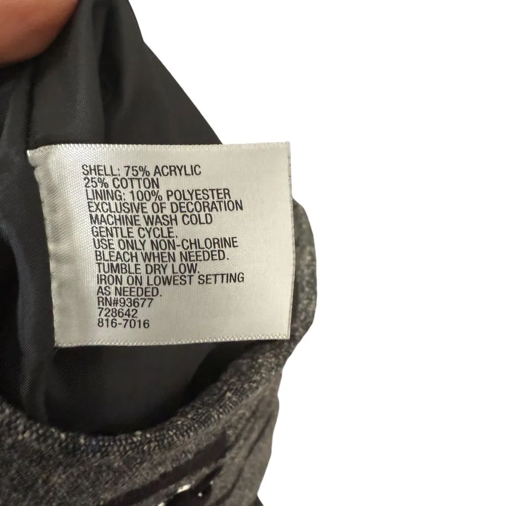 Worthington Pencil Skirt‎ Size 10 Black Pleated Floral Lace Corset Office Siren - Image 4