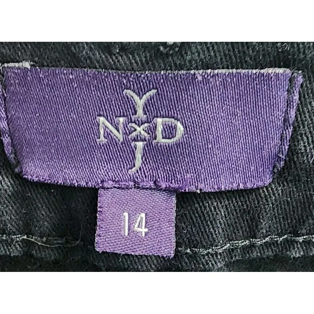 NYDJ Women's Lift Tuck Tech Skinny Jean Size 14 Dark Wash Denim Stretchy Casual - Image 3