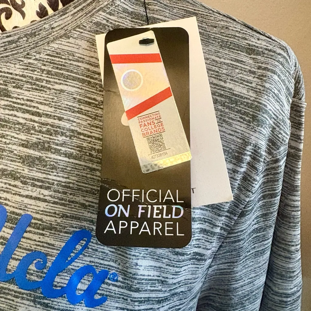 NIKE UCLA Bruins Sideline Velocity Legend Gray T-Shirt - Image 4
