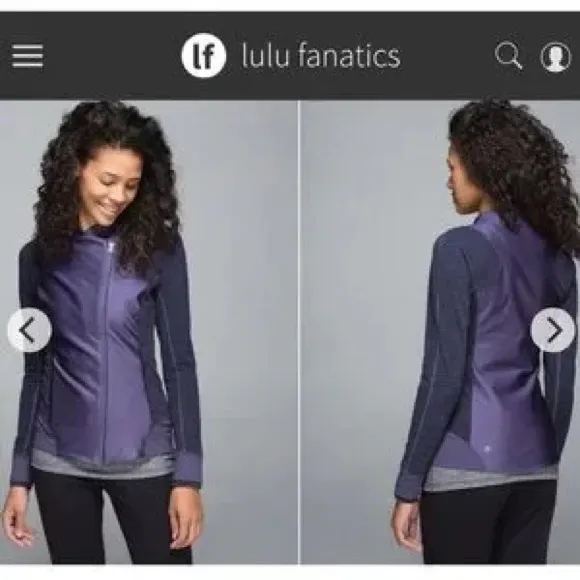 Lululemon Jacket Size 6 Purple Emerge - Image 5