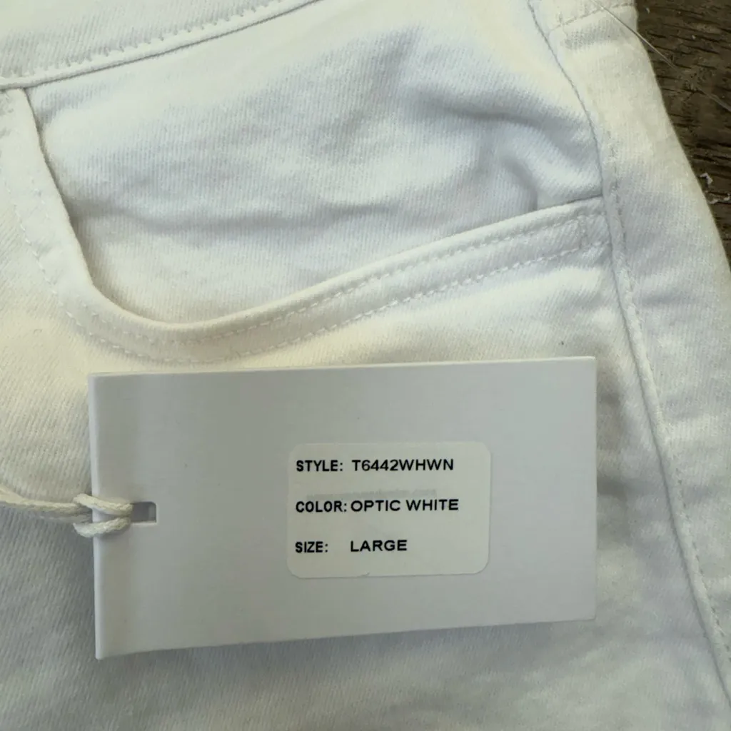 Vervet Denim | The Rebecca Double Cuff Shorts size large‎ NWT - Image 4