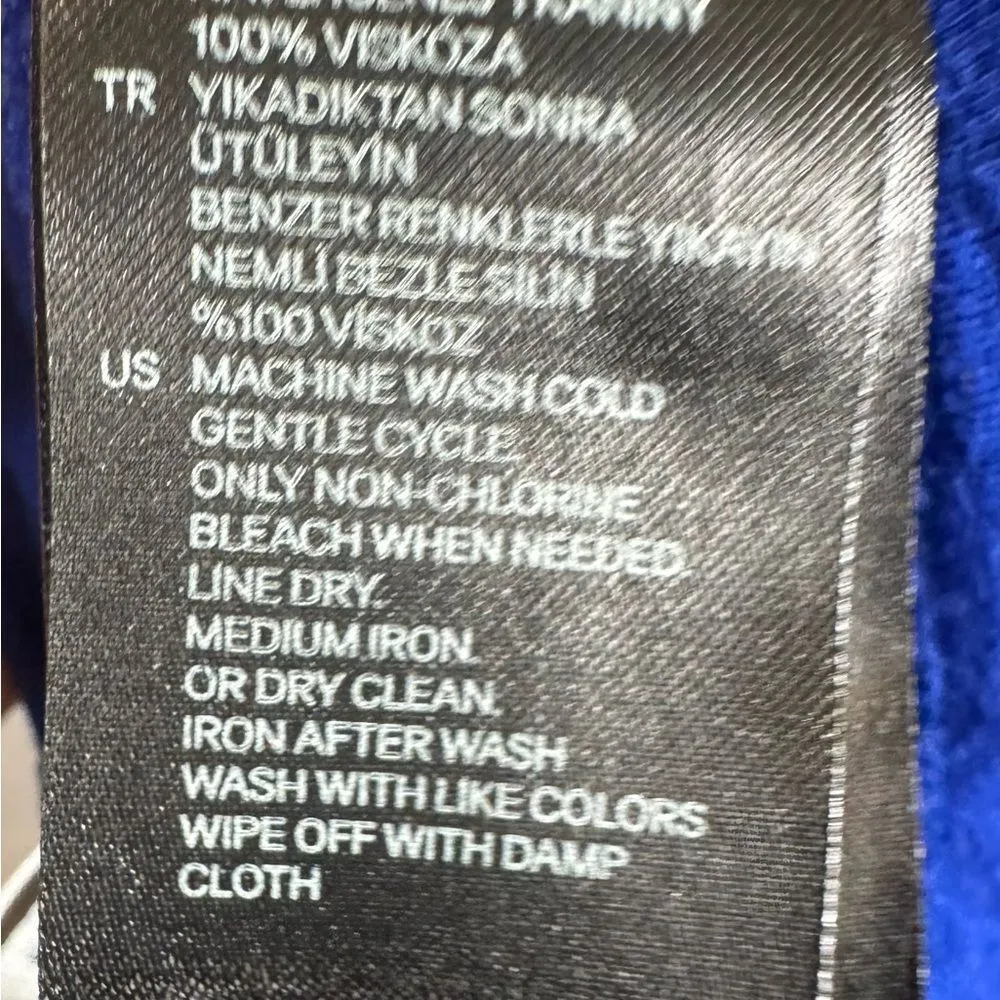 royal blue maxi dress size small - Image 5