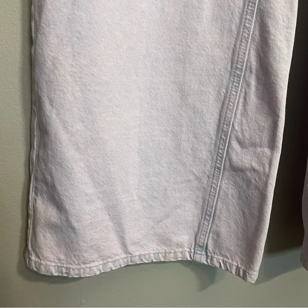 Afends THC Gigi hemp pink dye wide leg jeans high rise Size 30 - Image 4