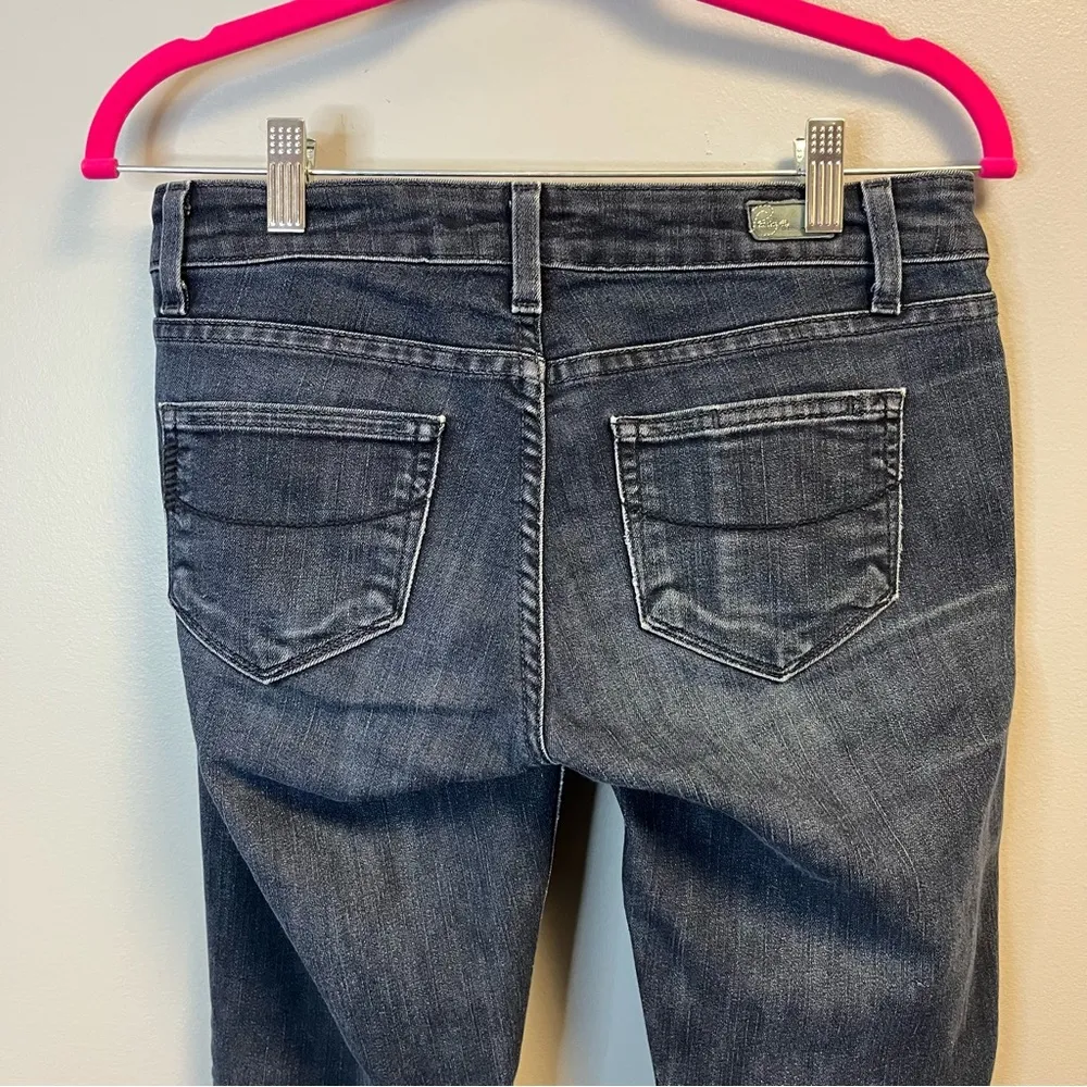 Paige Skyline Bootcut Denim Mid-Rise Medium Wash Jeans Sz 26 EUC - Image 9