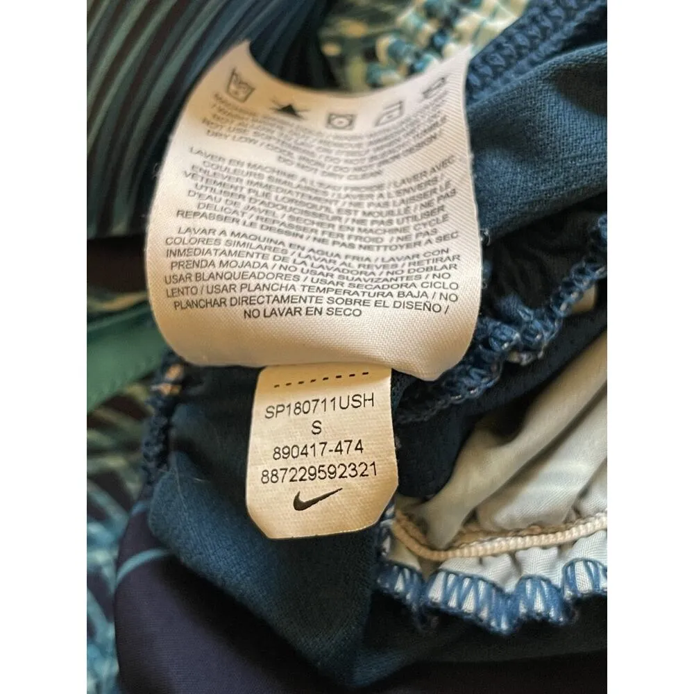 Nike Dri-Fit Dry Tempo Running Athletic Shorts Blue Chemistry Womens Size Small - Image 8