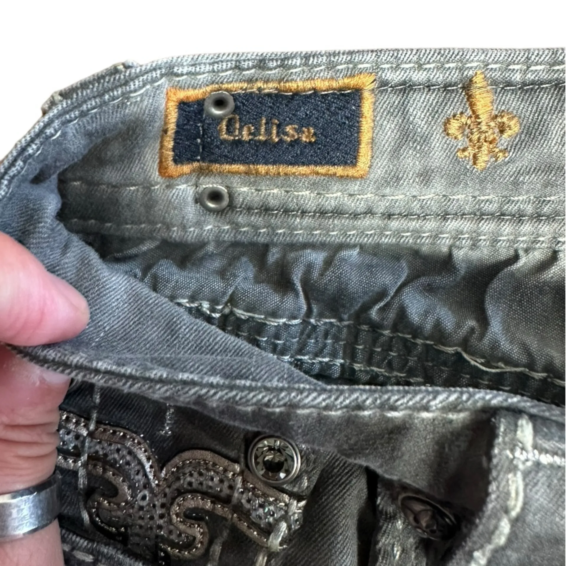 Rock Revival • Delisa Skinny Jeans • Size 25 - Image 6