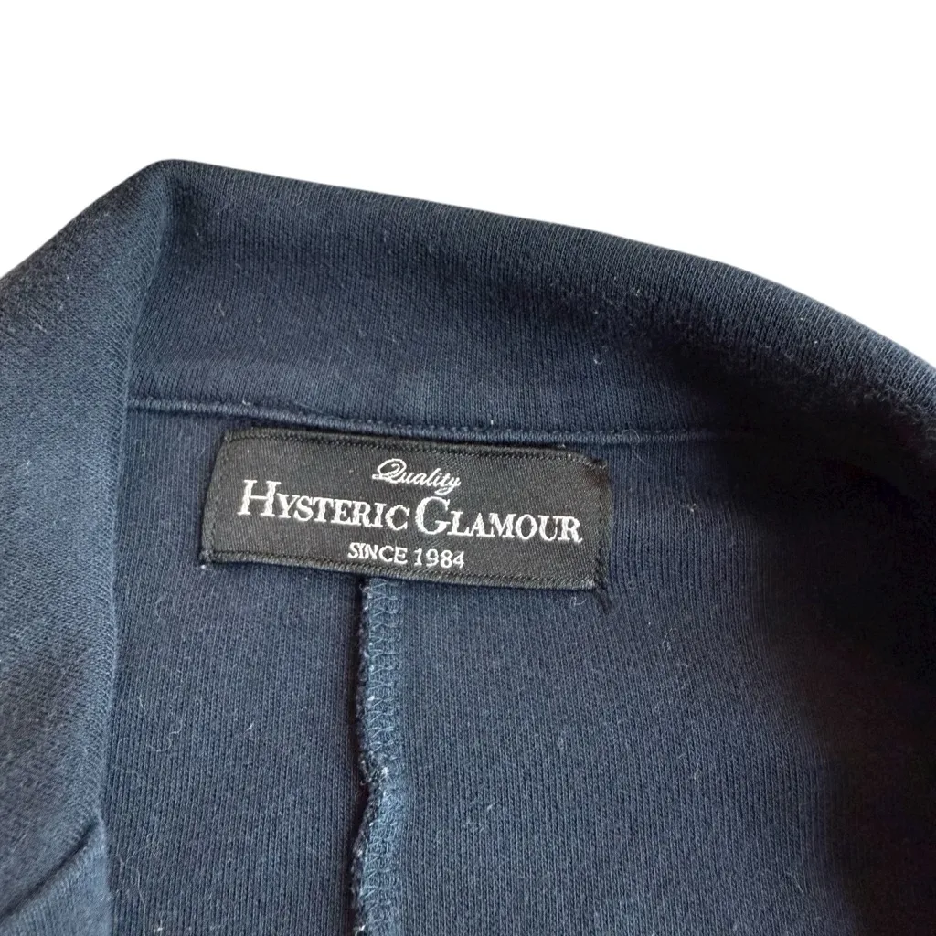 Hysteric‎ Glamour XS School Uniform Style Blazer Academia Japanese Streetwear Blue - Image 2