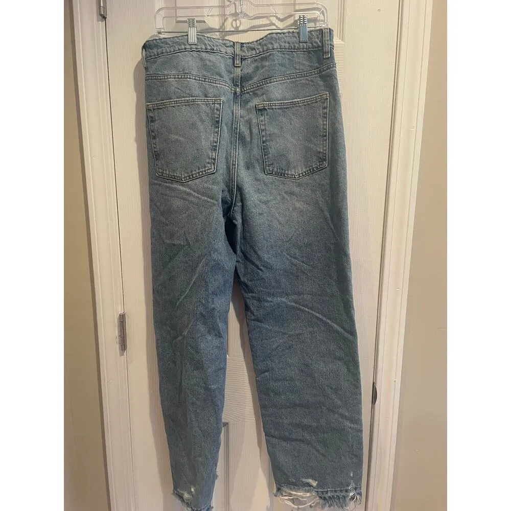 Lovers and Friends Ryan Loose High Rise Rigid Straight Jeans, A71 - Image 7