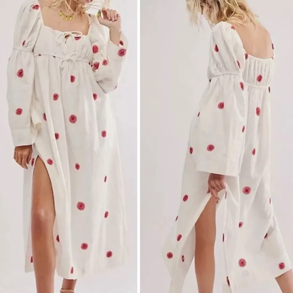 NWOT  Emory Embroidered Midi Dress Sz XS - Image 5