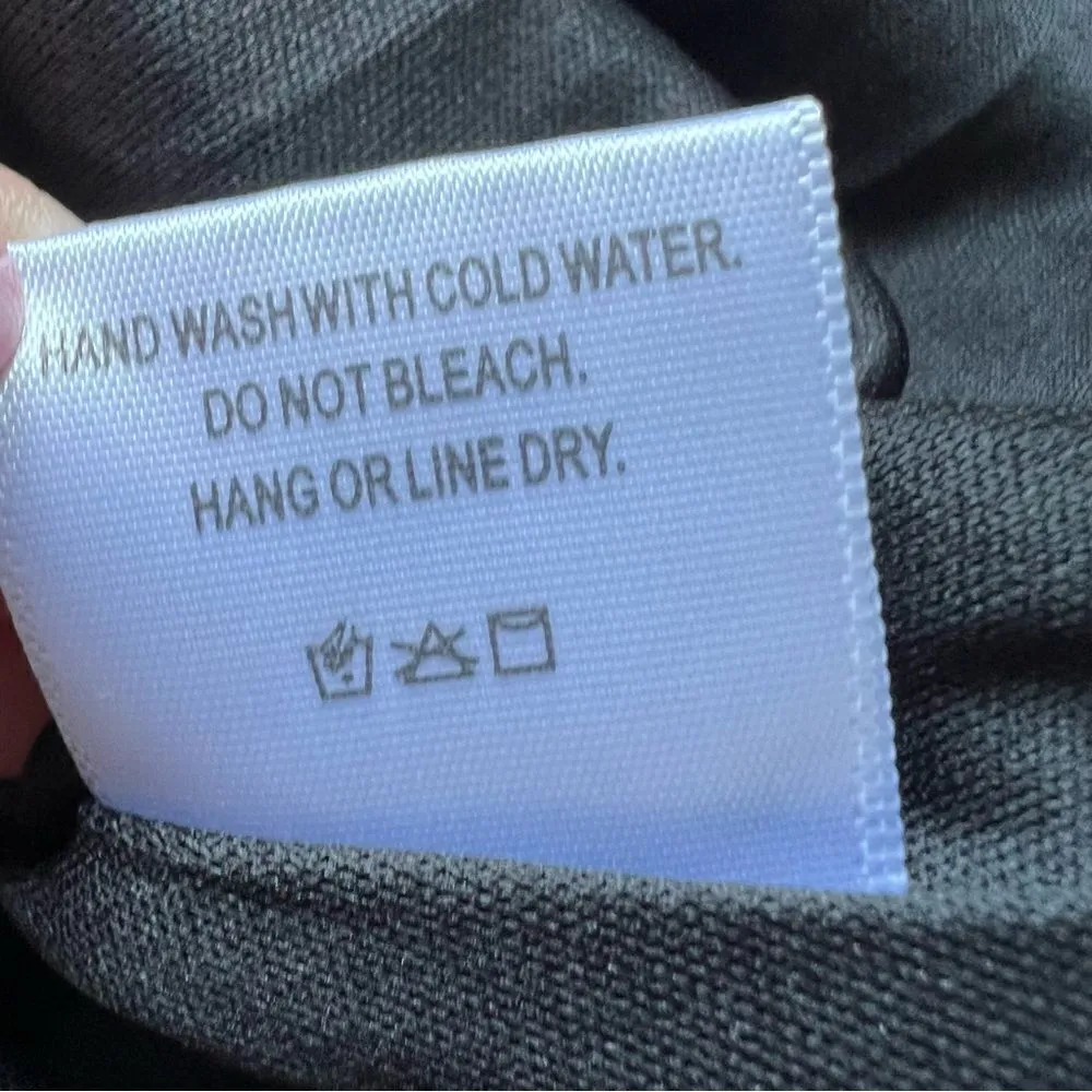 ASOS Emory Park Dark Ditzy Floral Print Maxi Dress Size Large Long Sleeve - Image 12