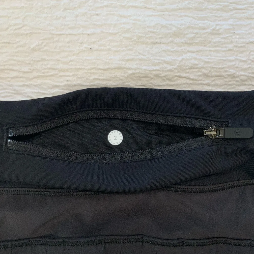 lululemon athletica Black Tennis Skirt - Image 4