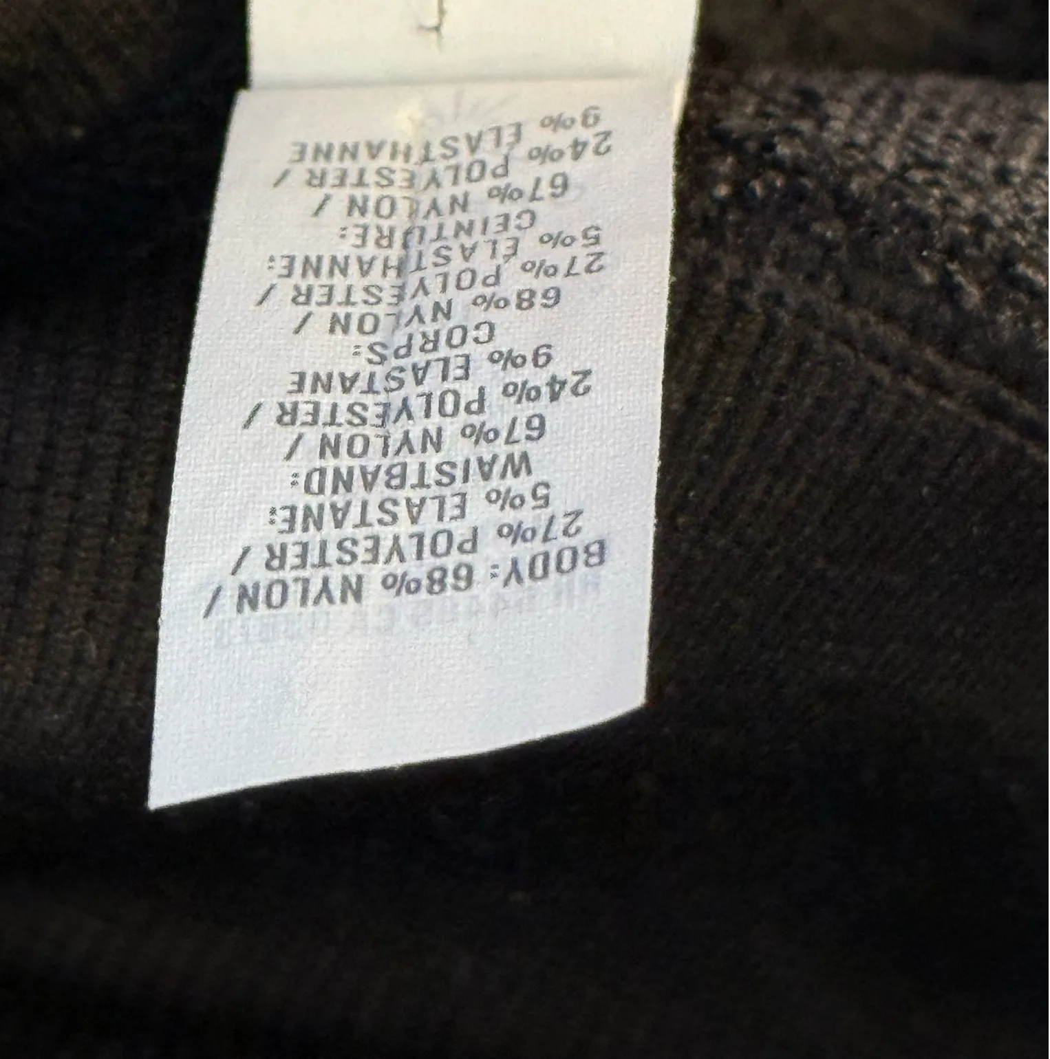 Aerie Offline 7/8 High-Rise Leggings in black white stripe - Image 6