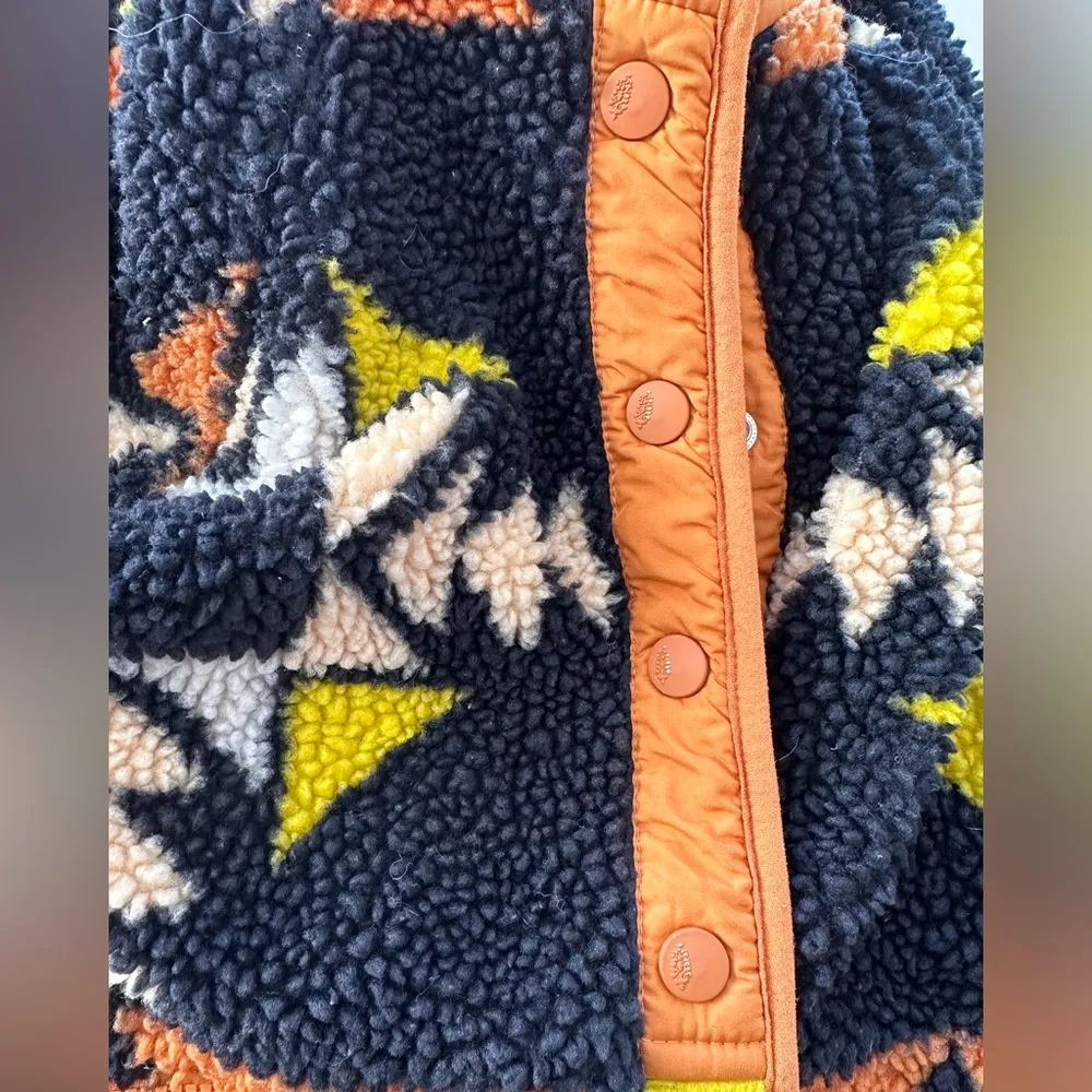 NWT - Rocky Ridge Fleece Aztec Jacket Night Sky SIZE EXTRA SMALL - Image 9