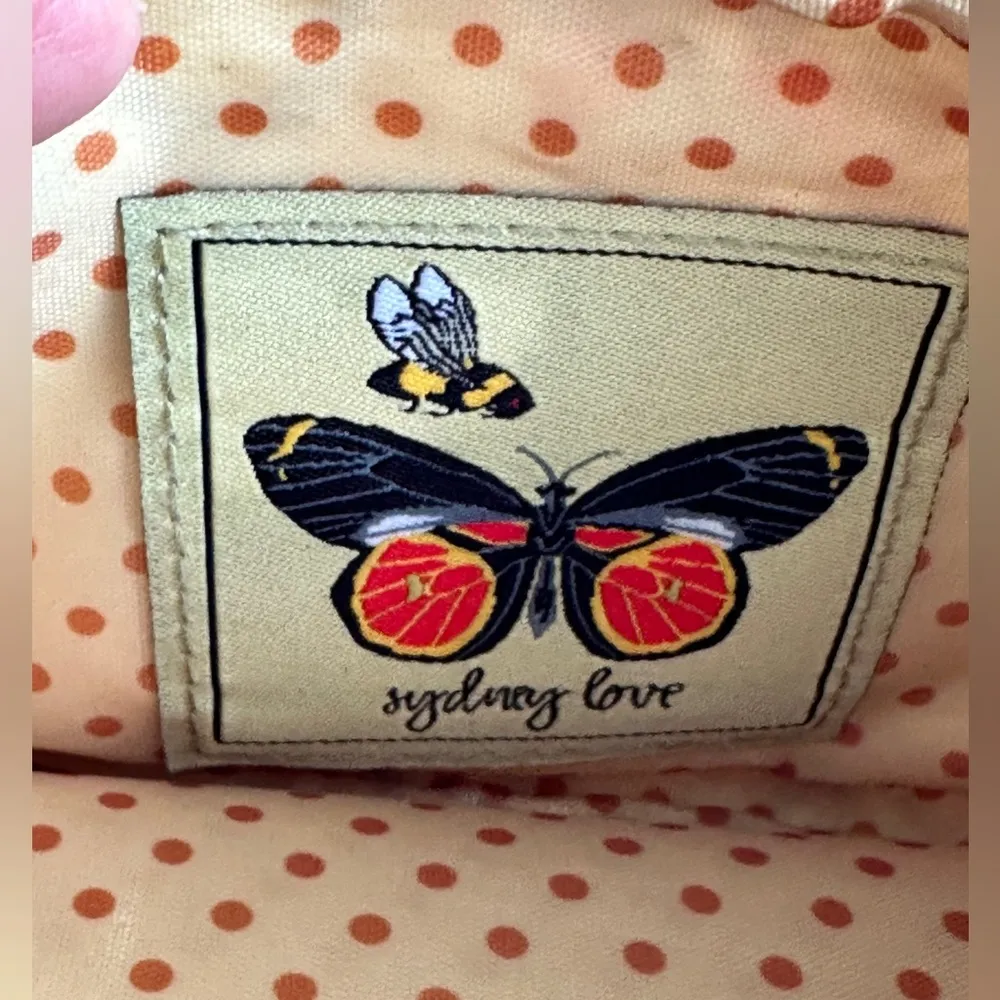 sydney love Botanical Butterfly Collection Accessory Pouch Yellow - Image 7
