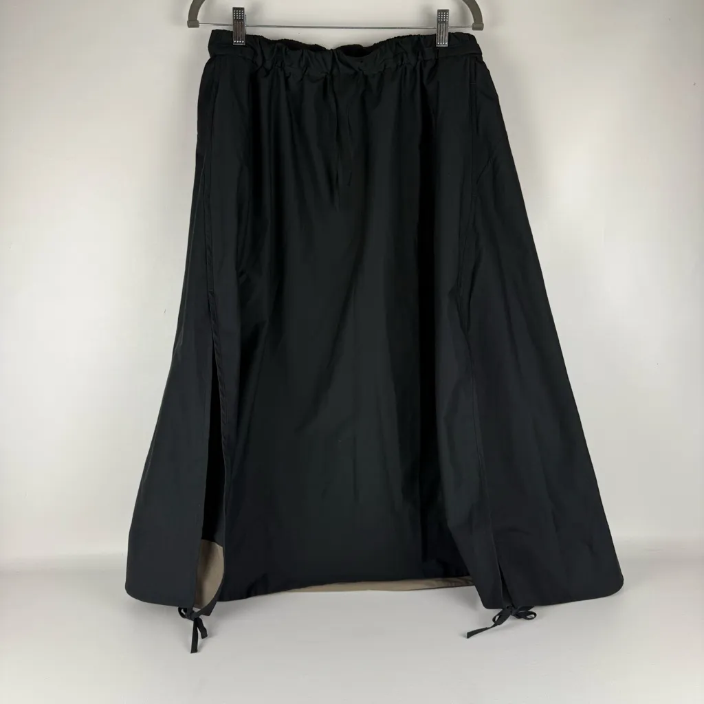 Lululemon Black High-Low Side Slit High Rise Skirt - Image 3