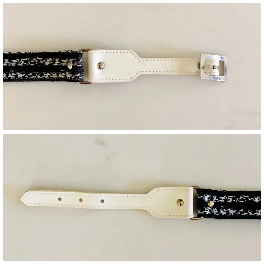 VTG Marilyn Belt: Black & White, Two - Image 8