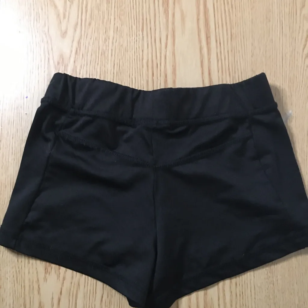 B60 Sale!! Hooters Girl Worn Uniform Black Shorts with a flaw Size Xxs - Image 5