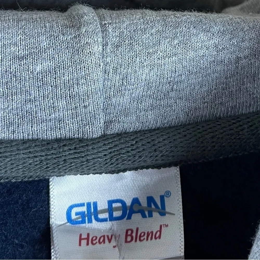 Gildan Heavy Blend Womens Large Proud American California Eagle Flag Hoodie - Image 4