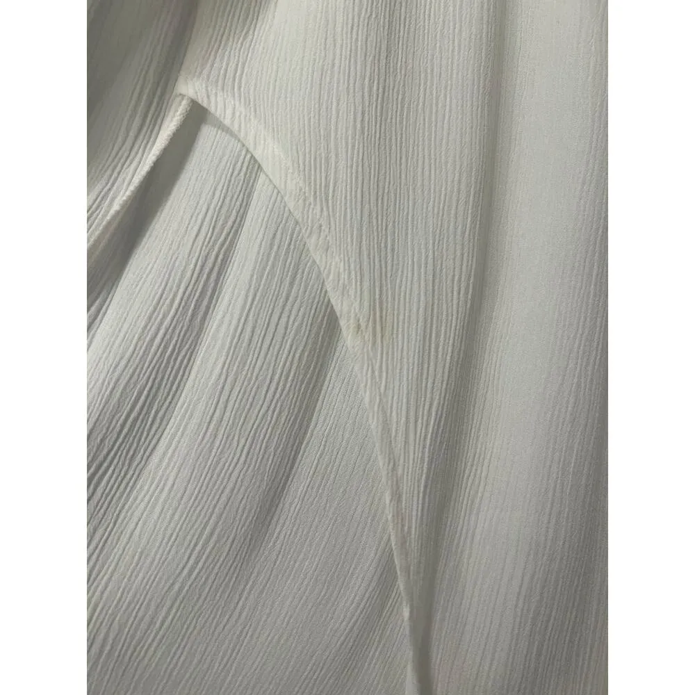 Womens Kona Soul Beach Coverup Rayon Front tie Slim Pants M Resort wear Vacation - Image 5