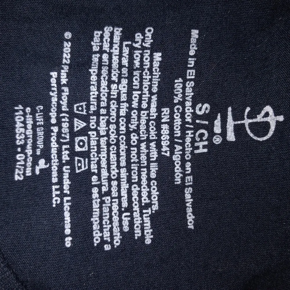 Pink Floyd S Dark Side of the Moon Short Sleeved Top - Image 5