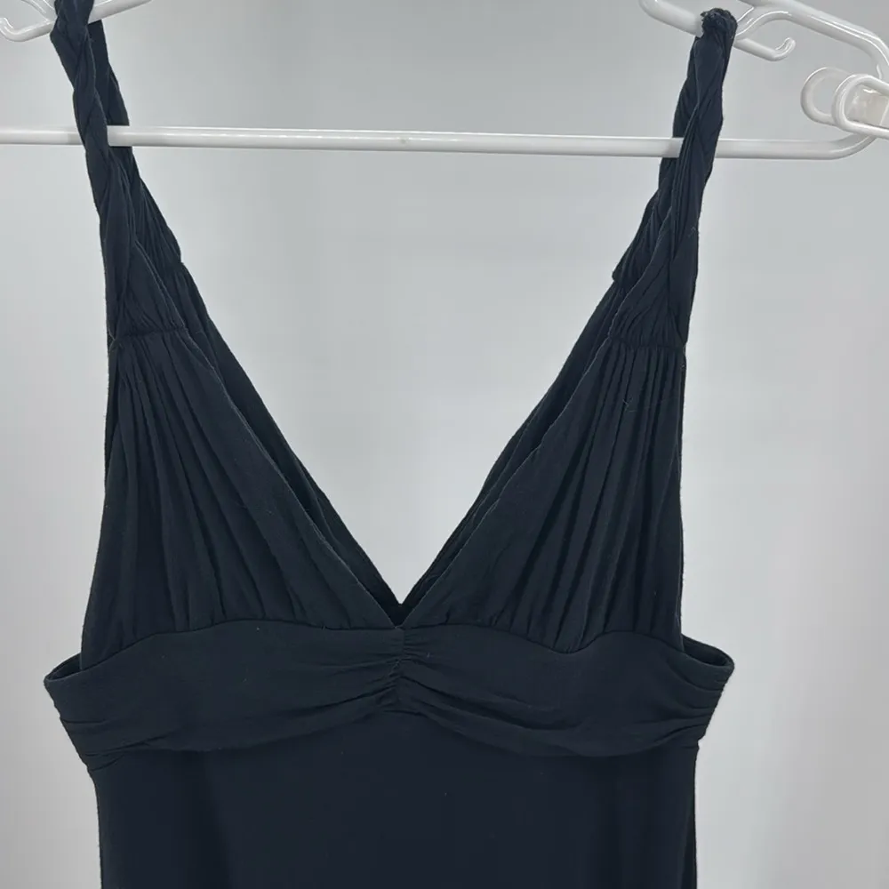 Victoria's Secret Black open front maxi Swim Coverup vacation summer beach - Image 5