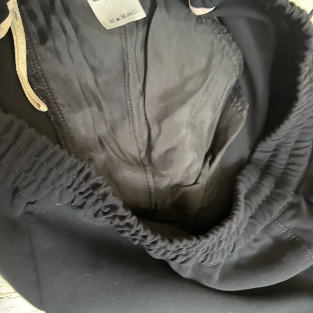 Wilfred Black High Waist Track Creppe Jogger Pants Size M Size M - Image 12