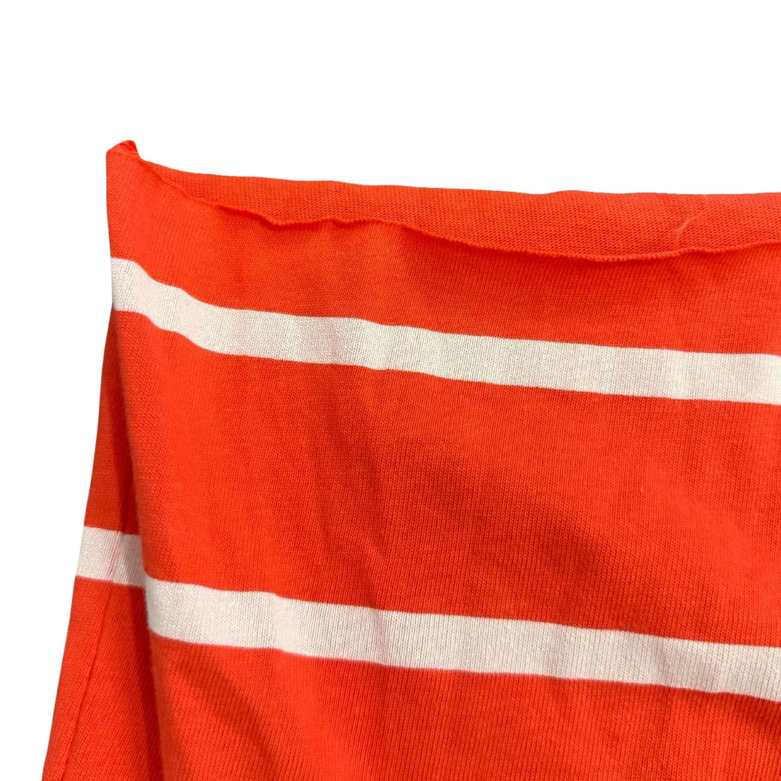 Champion Colorblock Red Yellow Blue Striped Cropped Long Sleeve Tee sz M NEW Tag - Image 5