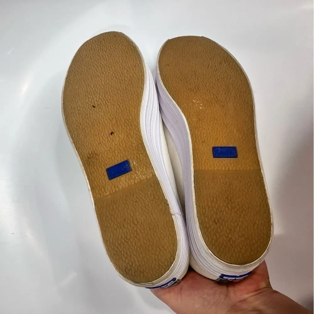 Keds‎ Triple Up white canvas platform Sneakers size 8.5 - Image 10