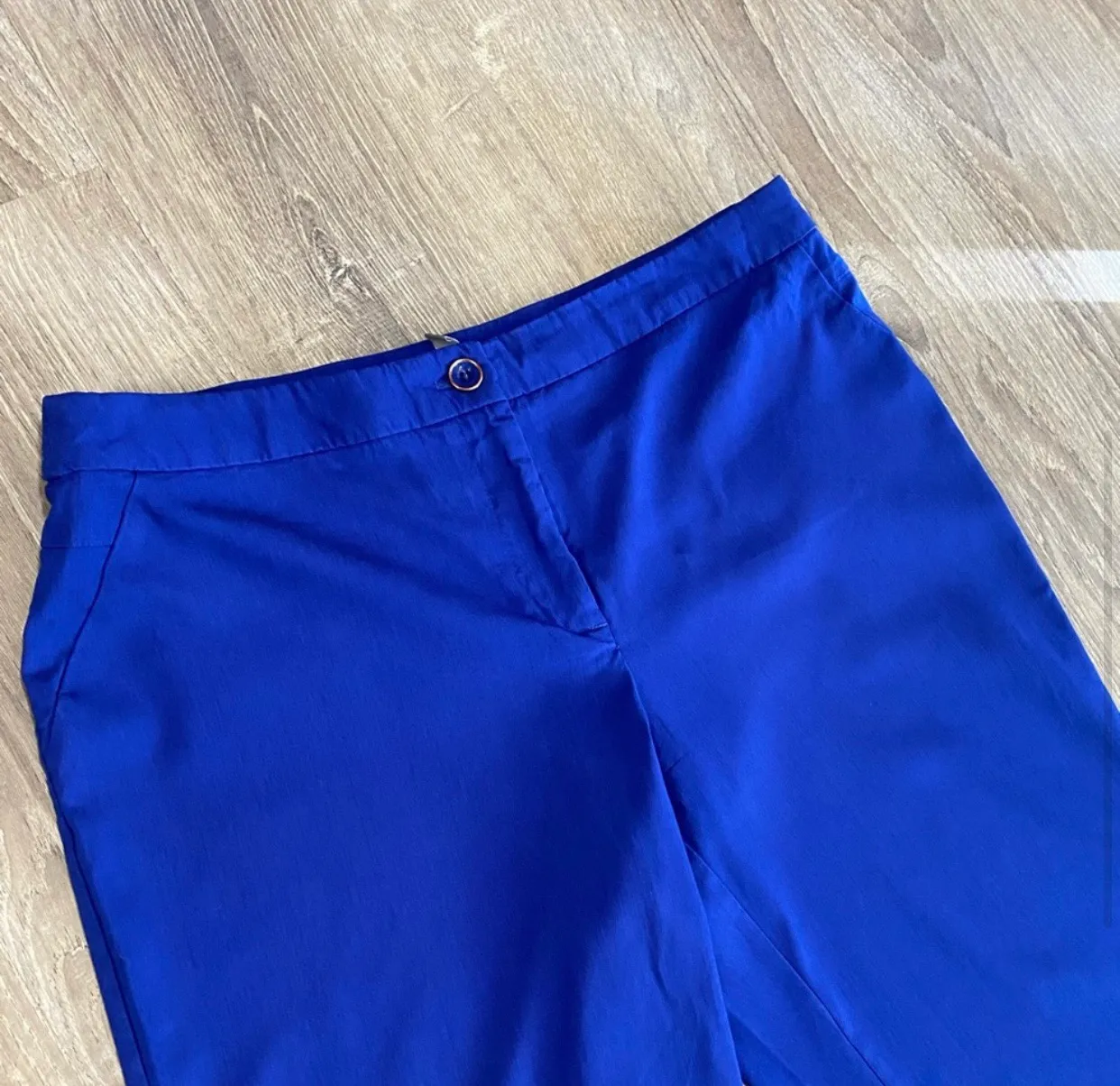 Blue Capris Dress Slacks | Pants - Image 5