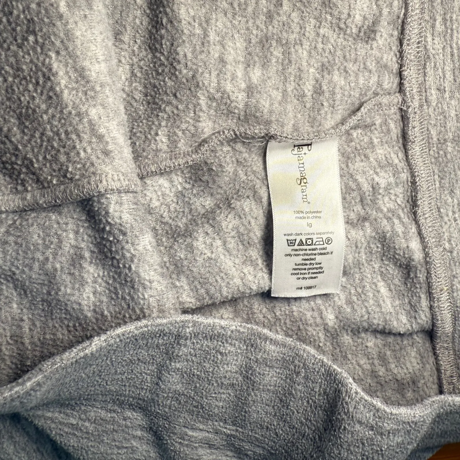 Pajamagram Womens Lounge Set Cowl Neck Long Sleeve Gray‎ Cozy Sleepwear Gray Size L - Image 11