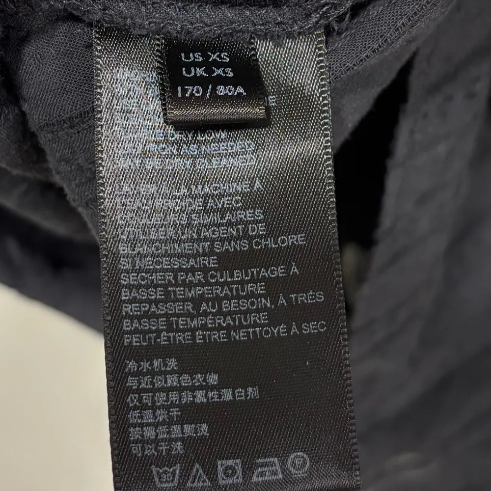 Urban Outfitters Pepper Ruffled Rib Babydoll Black Dress Prairie Cottagecore - Image 16