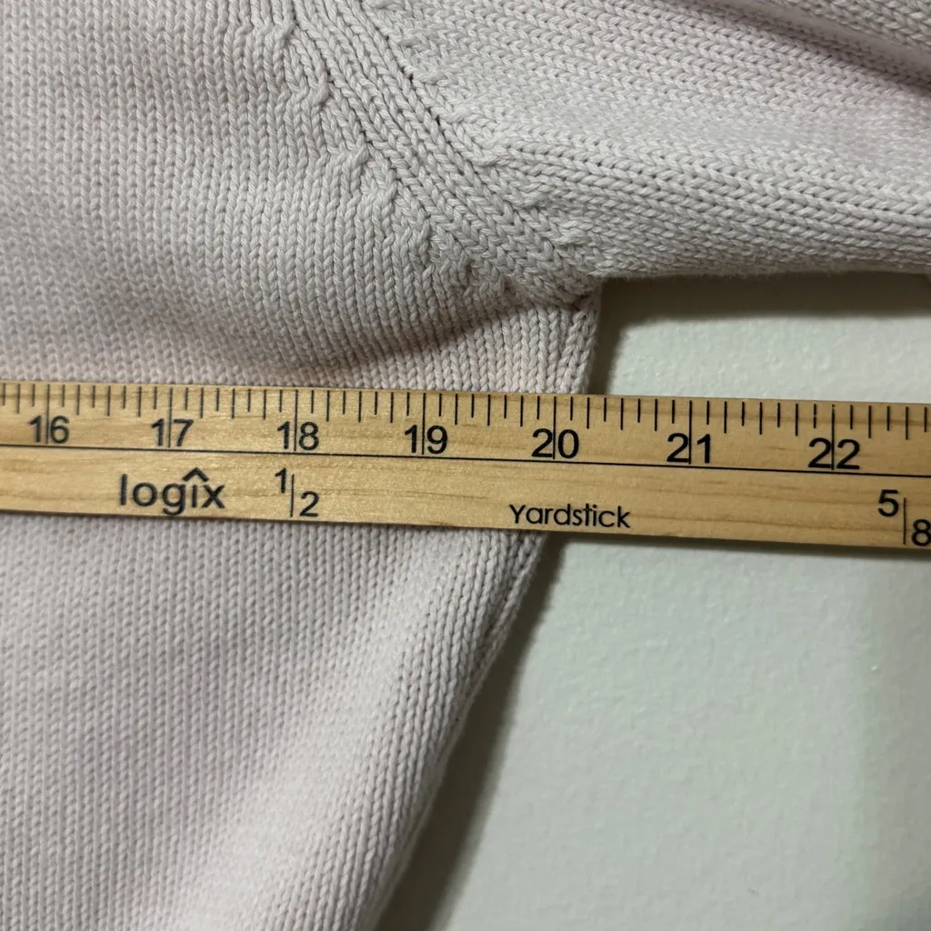 Brandy Melville Pink Knit Cardigan Sweater Button Down Small - Image 7