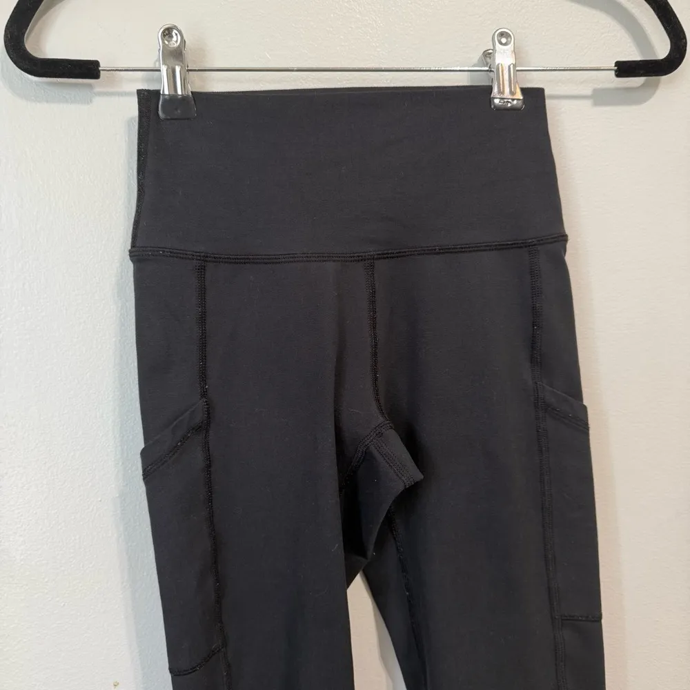 Offline by Aerie The Hugger High Rise Black Leggings Size XS - Image 2