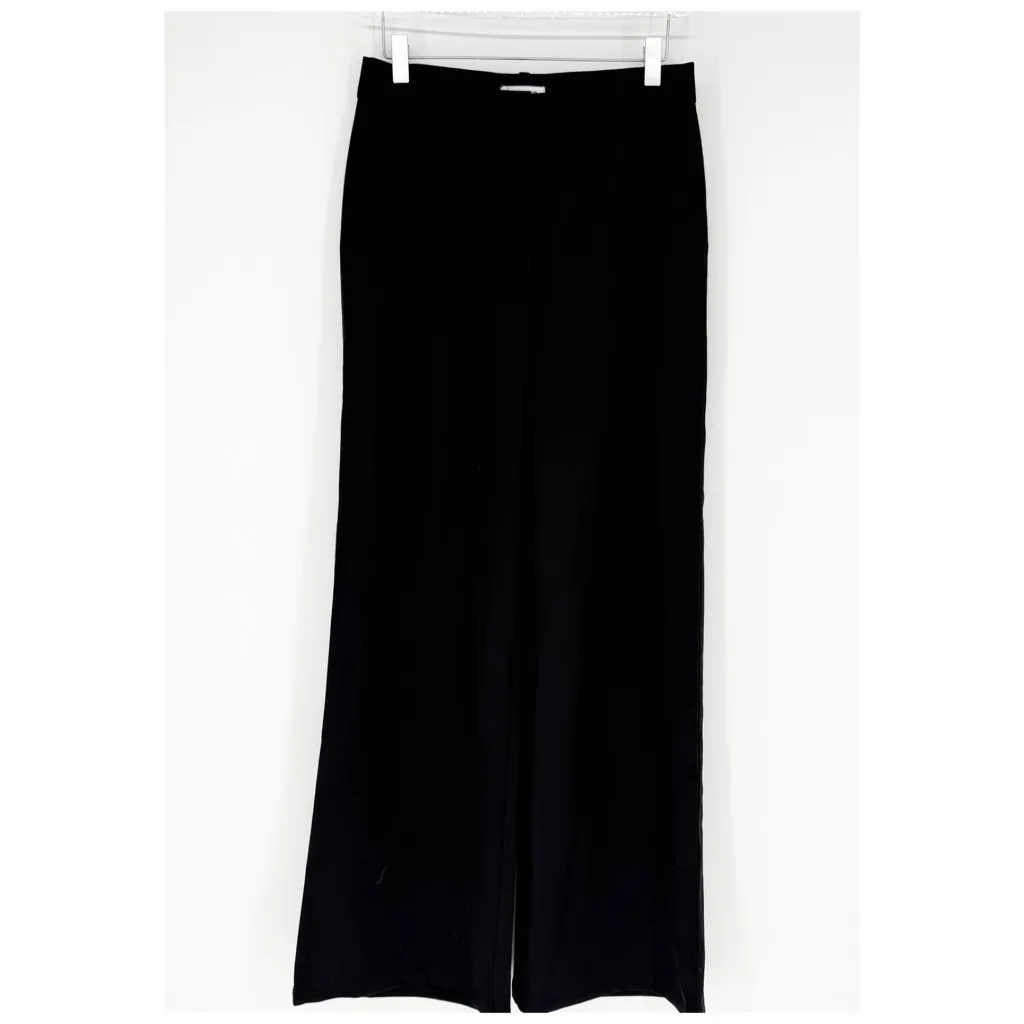 NWT RUMORED Wide Leg Pleat Front Pants S Black - Image 2