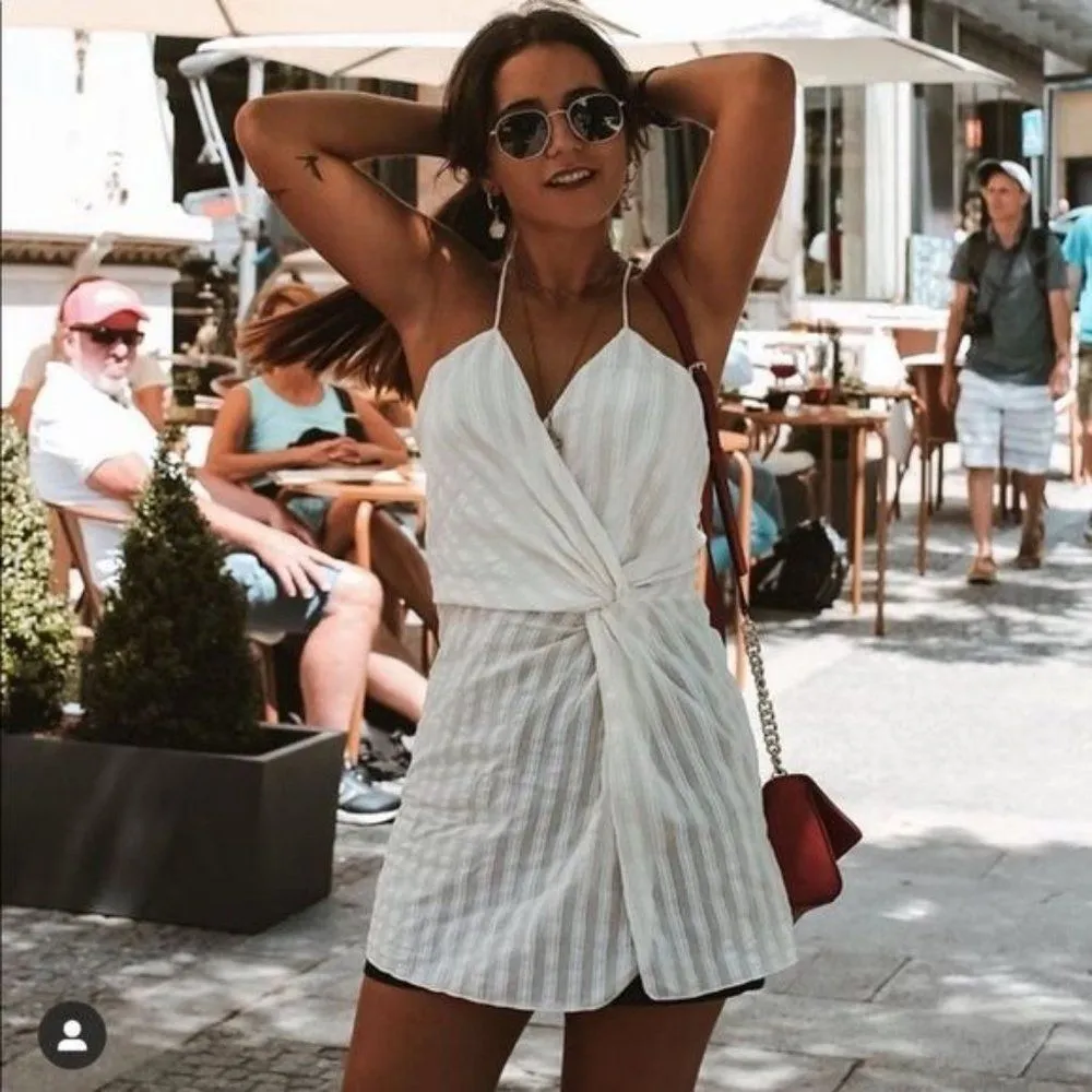 Zara Striped Tunic Tank Top Blogger Fave 2685 / 998 - Image 38