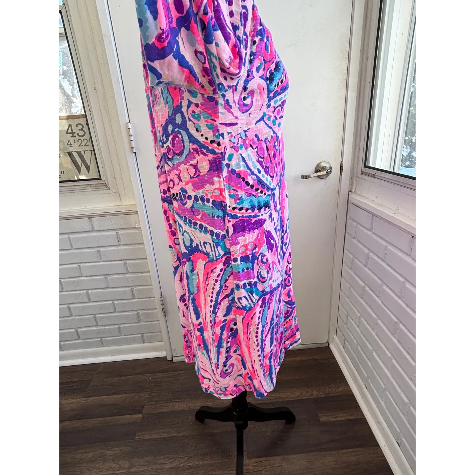 Lilly Pulitzer Essie Dress small modal blend coastal resortwear boho vacation - Image 6