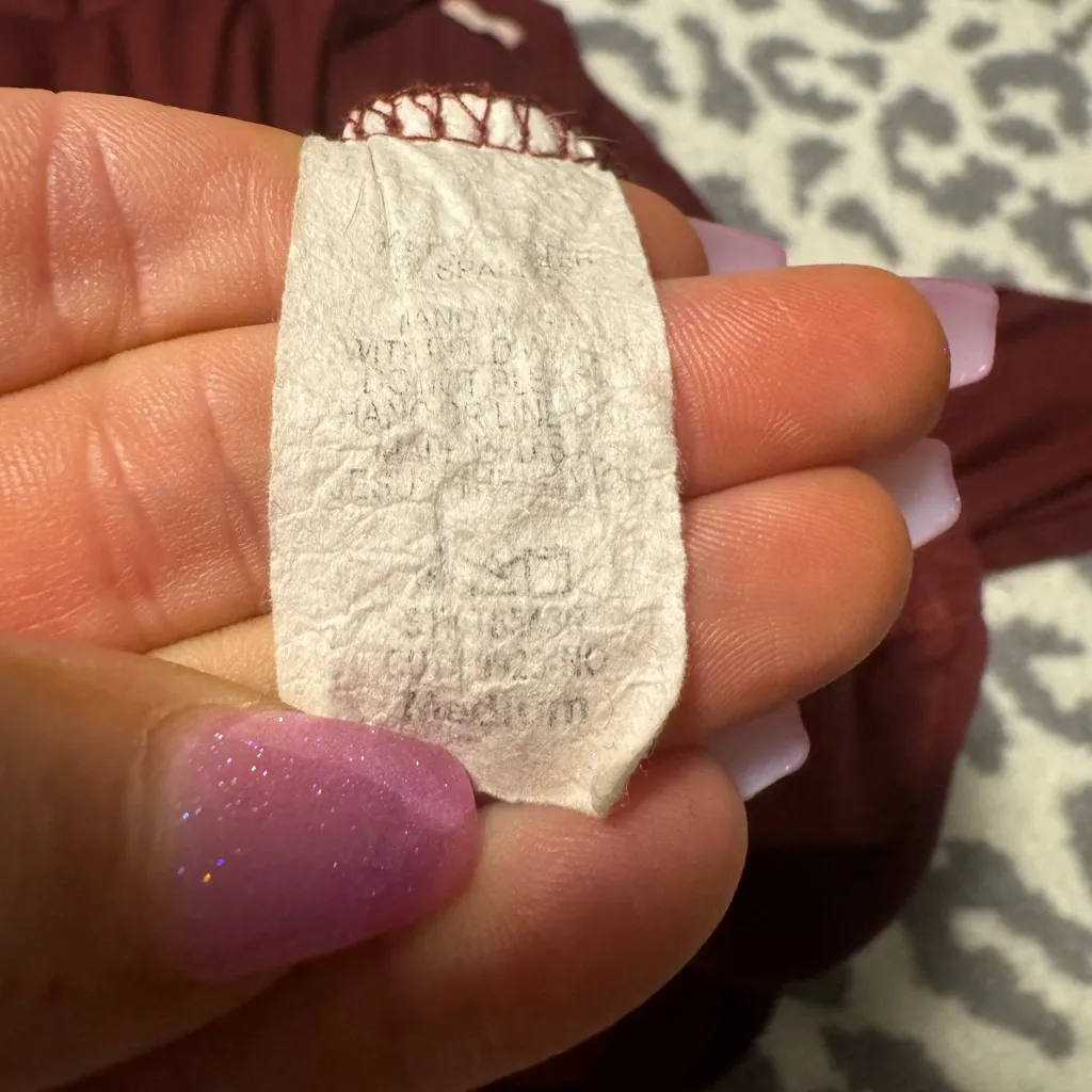 Reborn J Burgundy Mini Dress - Image 3