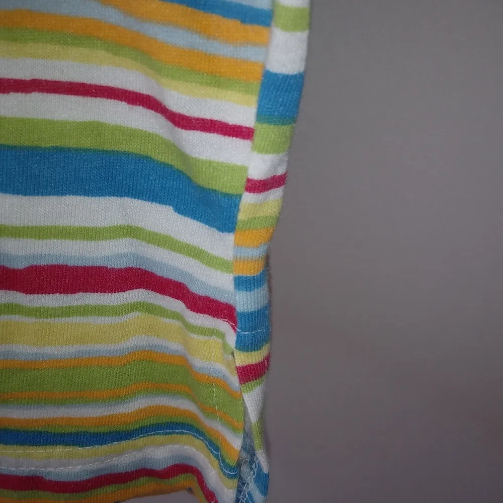 Bon Worth XLP Yellow Orange Candy Stripe Top Petite Size undefined - Image 4