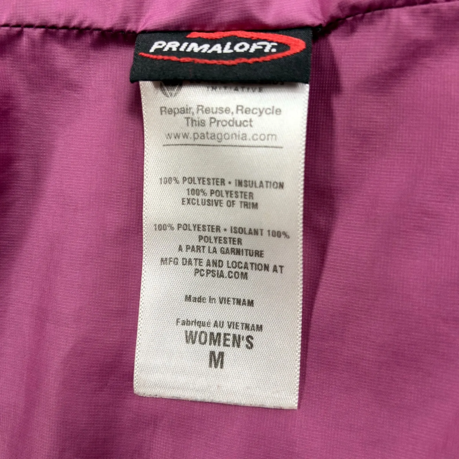 Patagonia Womens Quilted Insulated Jacket M Outdoor Hiking Gorpcore Ski Travel - Image 11