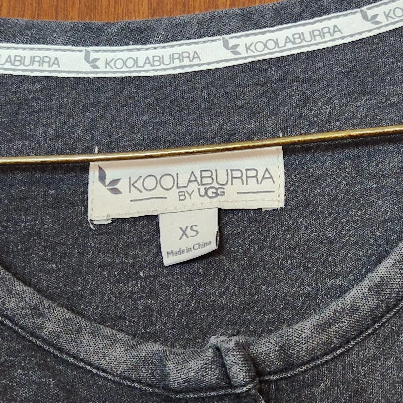 Koolaburra By Ugg Woman’s Casual Basic Tee Size XS Black - Image 2