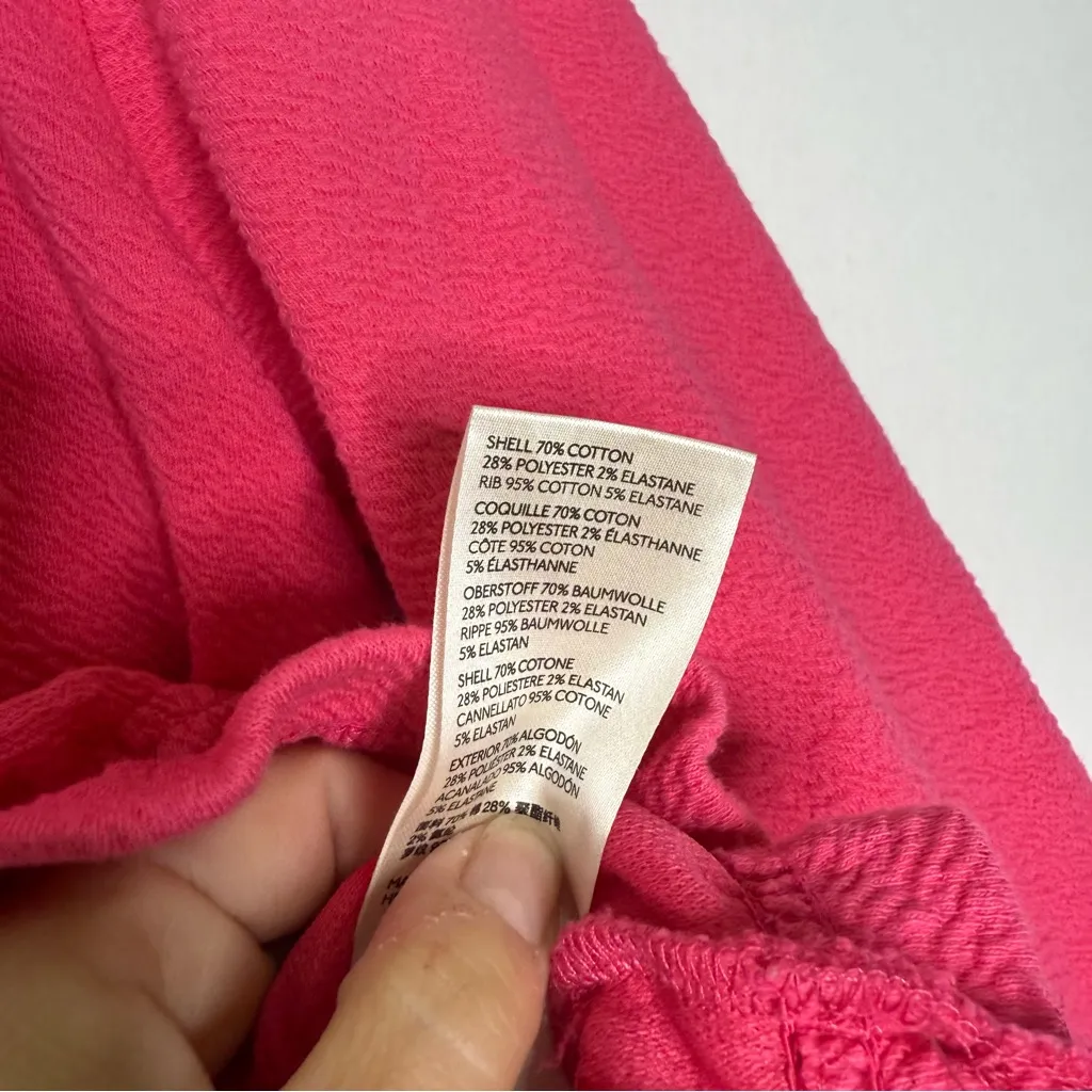 Maeve by Anthropologie Pink Smocked Waist Top Size Medium - Image 4