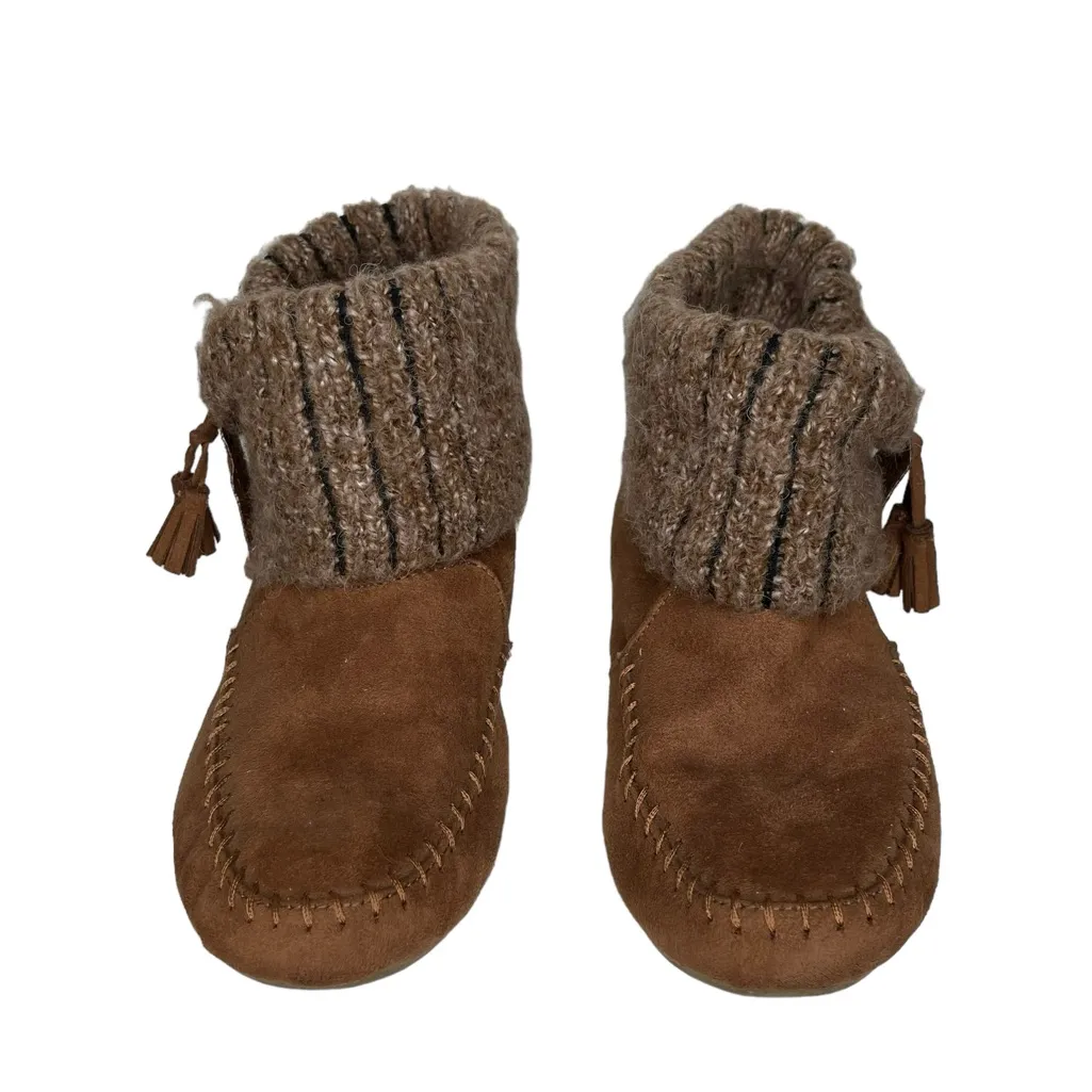 Airwalk Suede Moccasins with‎ Sweater - Image 2