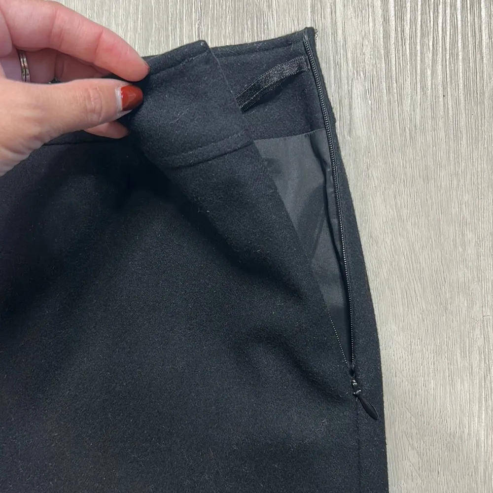 Banana republic •wool cashmere blend mini skirt with faux pocket - Image 8