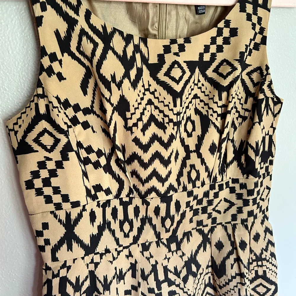 Karin Stevens Aztec print shift dress - Image 3
