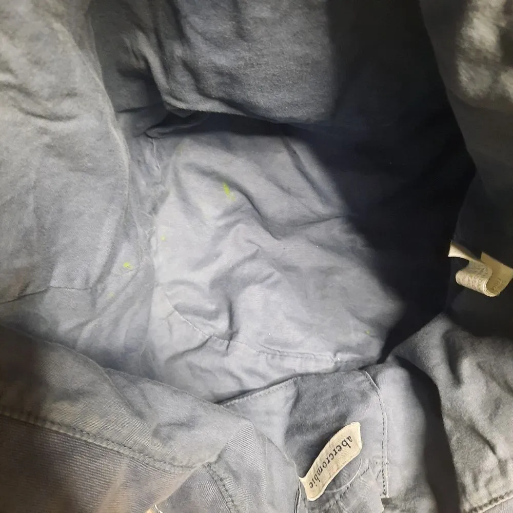 Abercrombie Vintage Y2K Tote Bag Casual Everyday School Blue-Gray - Image 6