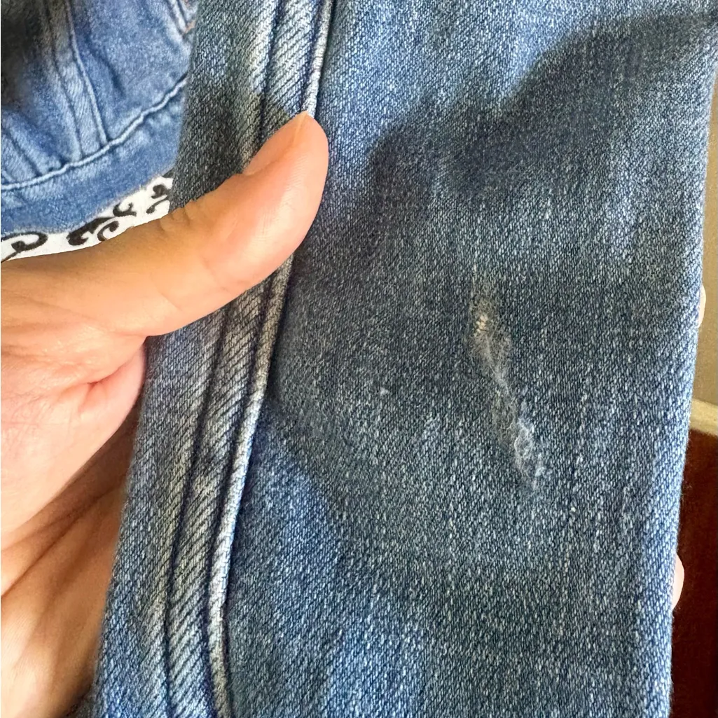 FRAME Le Vintage Denim Blue Jacket - Watham Way - Image 12