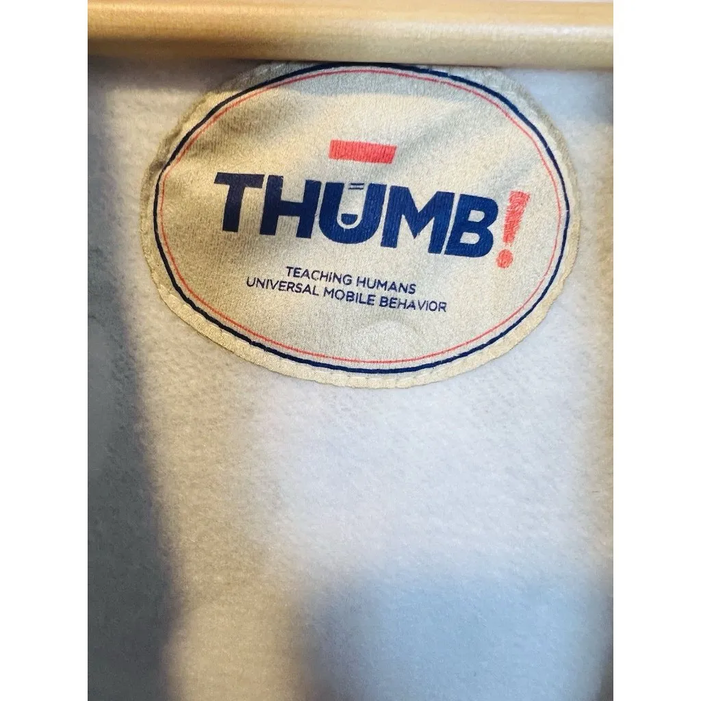 Thumb United Women’s Jamie Hoodie Large Zip Up Blue Camo Style T - Image 10