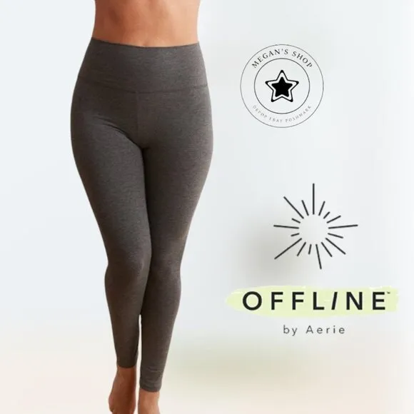 Chill Play Move P-Court Women's Size Small Short Gray Athletic Leggings - Image 2