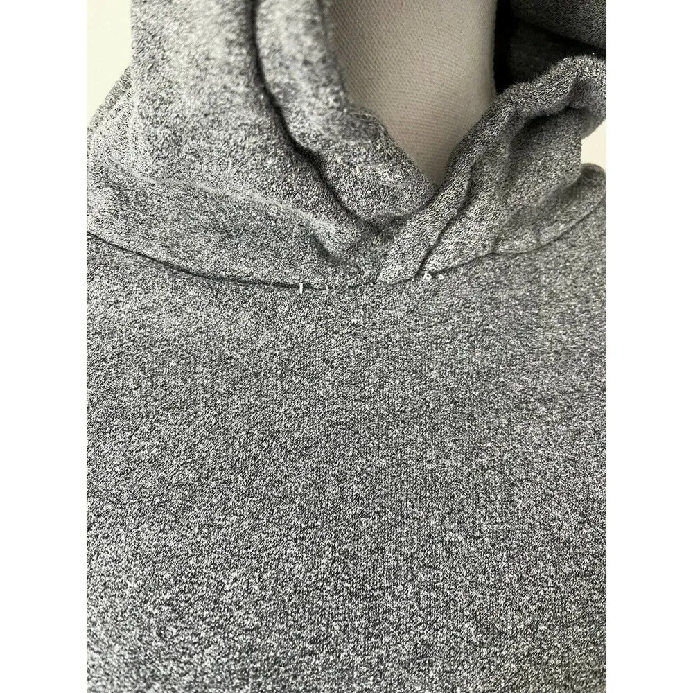 Montfort Gray Oversized Womens Hoodie Boxy Sweatshirt Size Medium - Image 4
